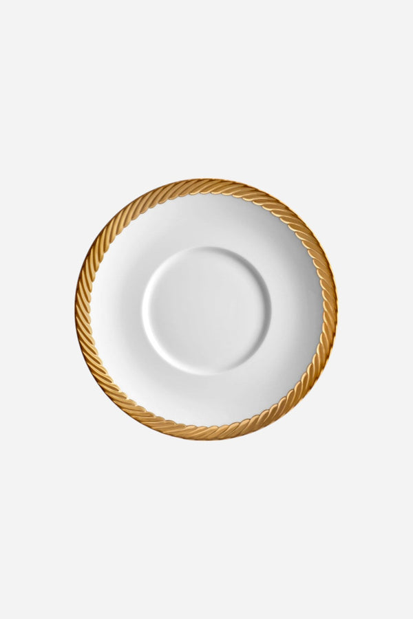 L'Objet Corde Saucer in Gold