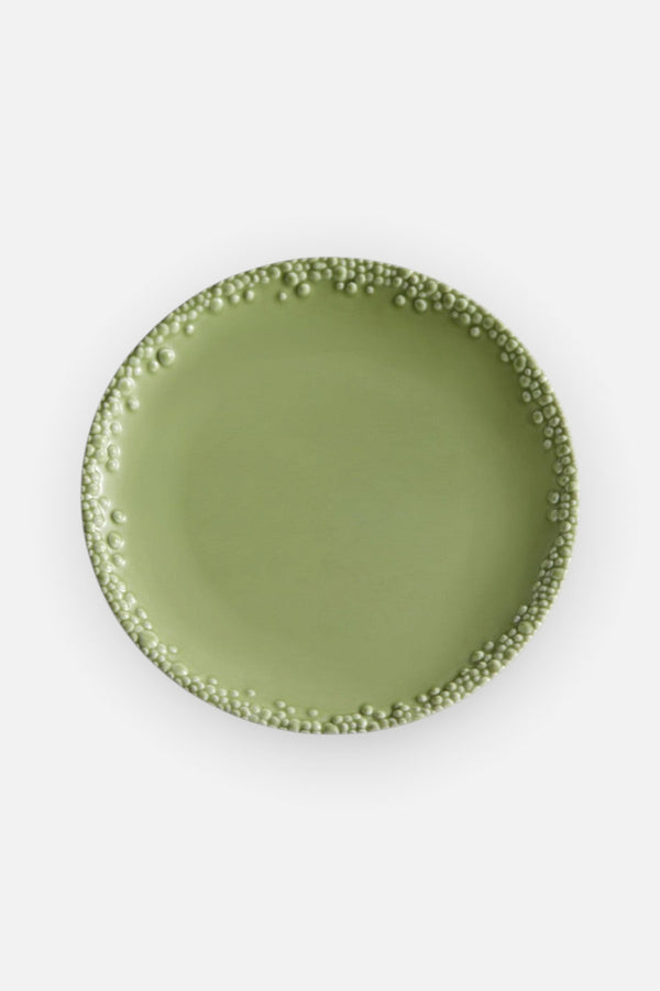 L'Objet Haas Mojave Dinner Plate in Matcha