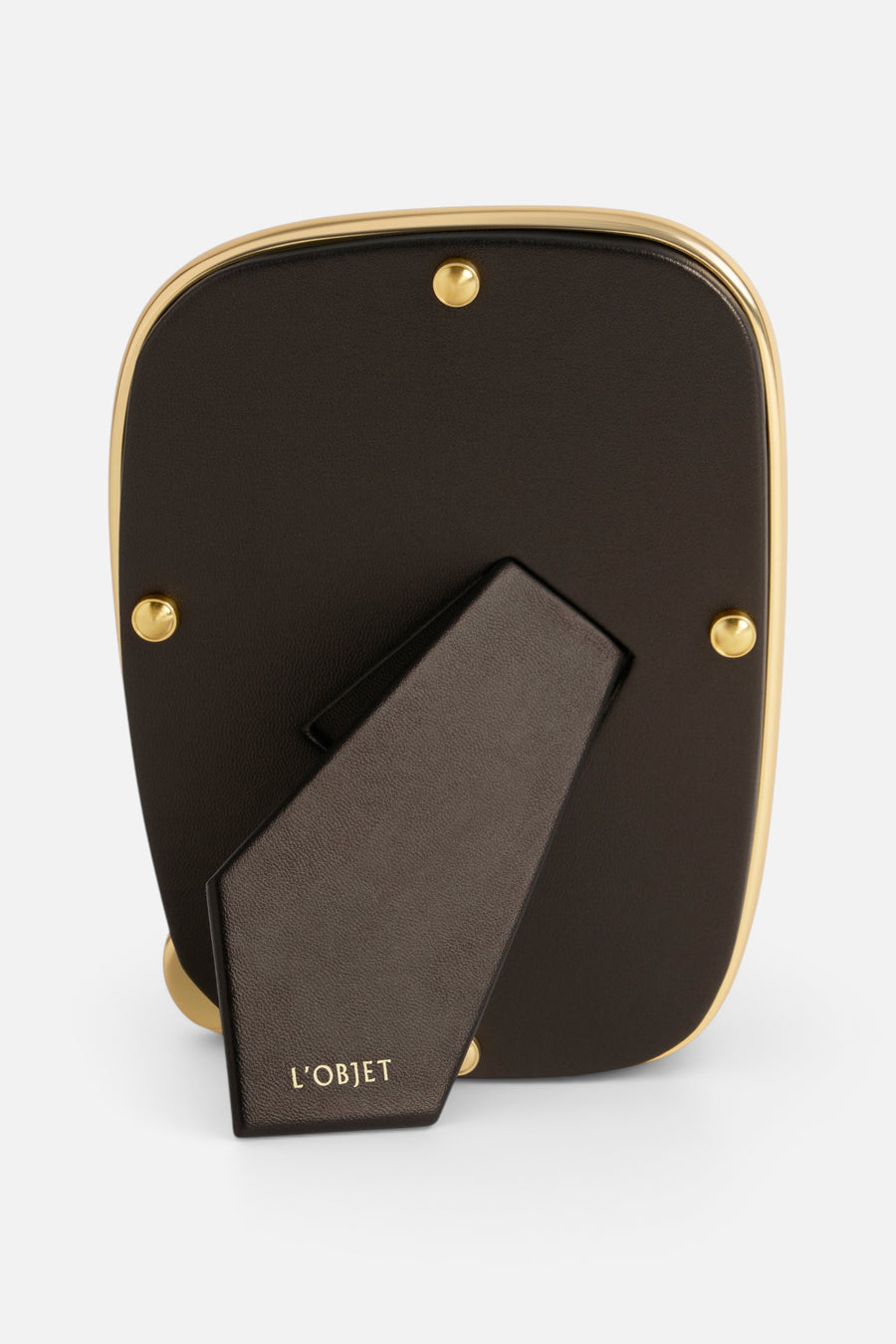L'Objet Knot Frame in Gold, 4x6 – flat lay