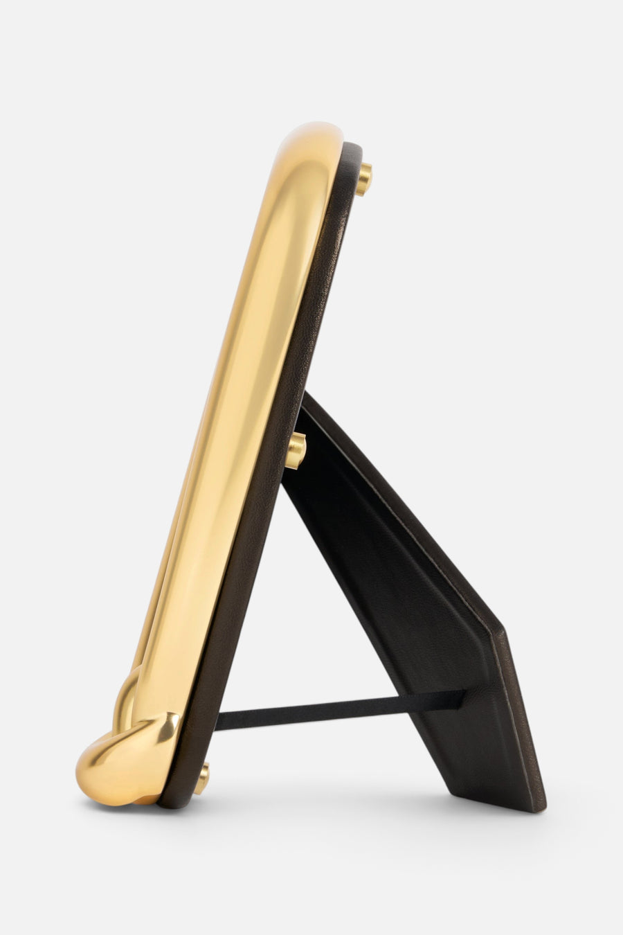 L'Objet Knot Frame in Gold, 4x6 – side view
