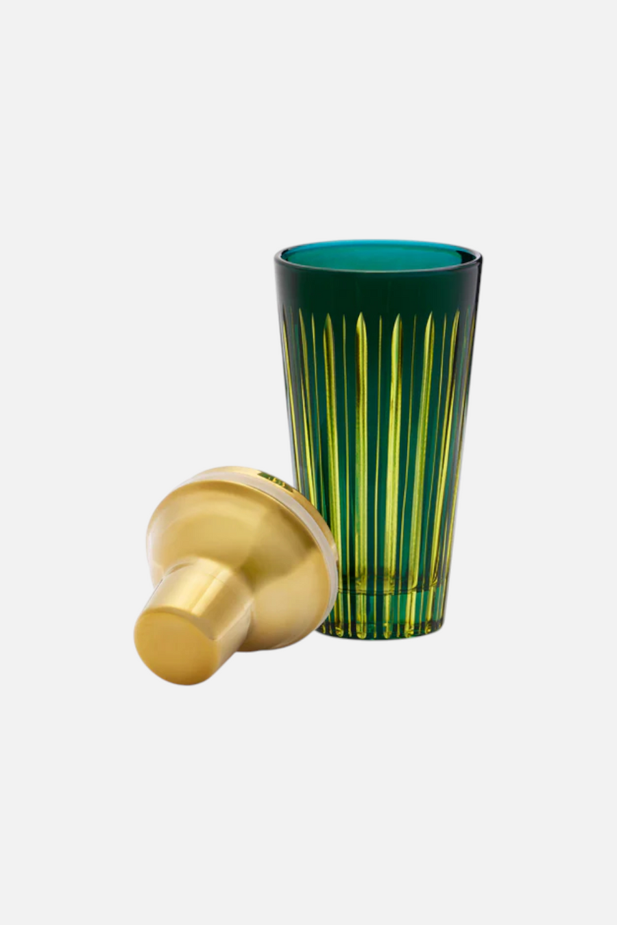L'Objet Prism Shaker in Green – back view