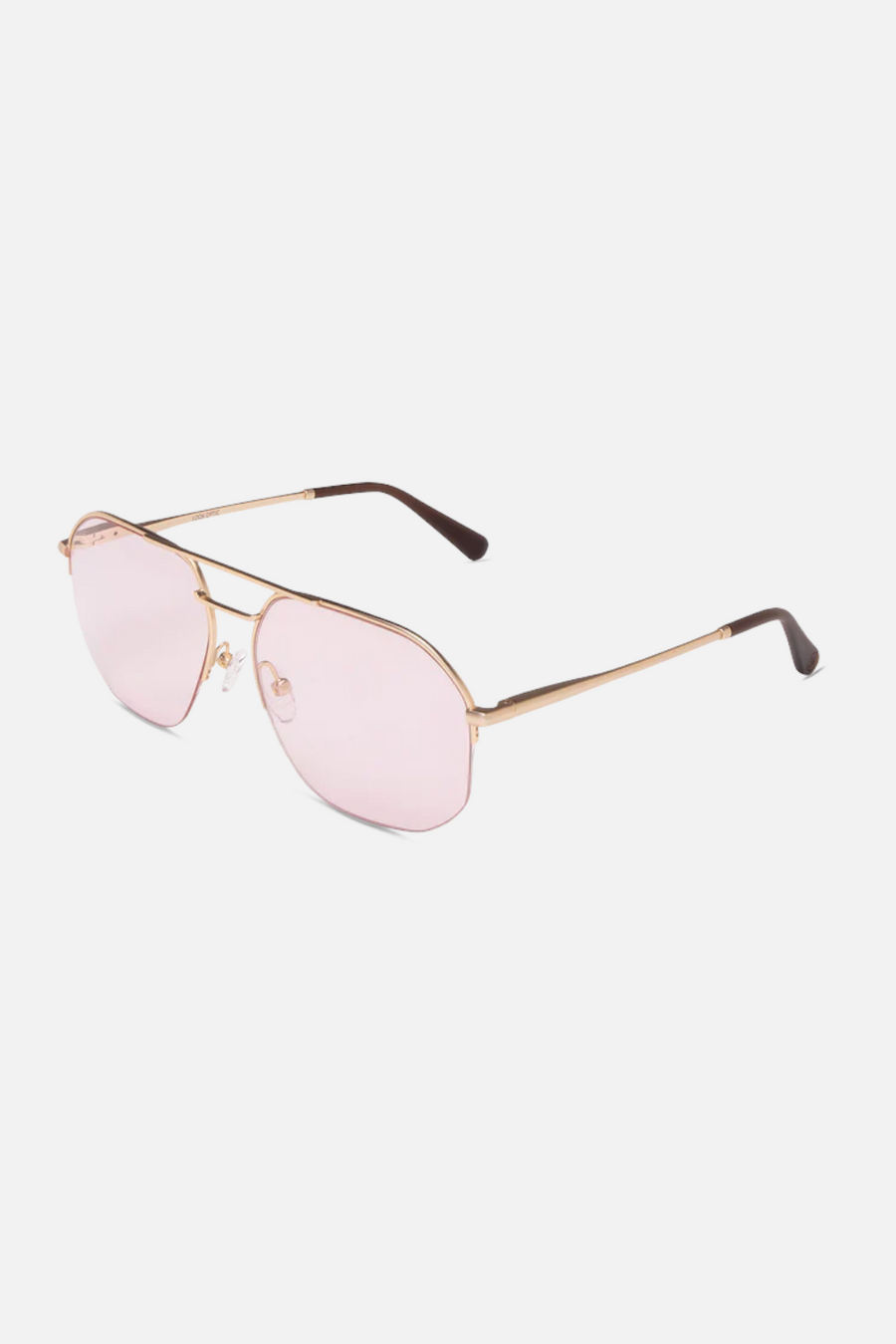 Look Optic Muse Readers in Gold & Pink – back view