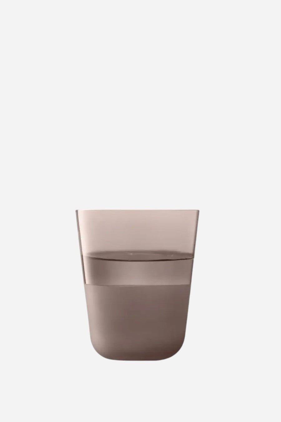 LSA International Arc Contrast Tumbler Earth 13 Oz S/2 – back view
