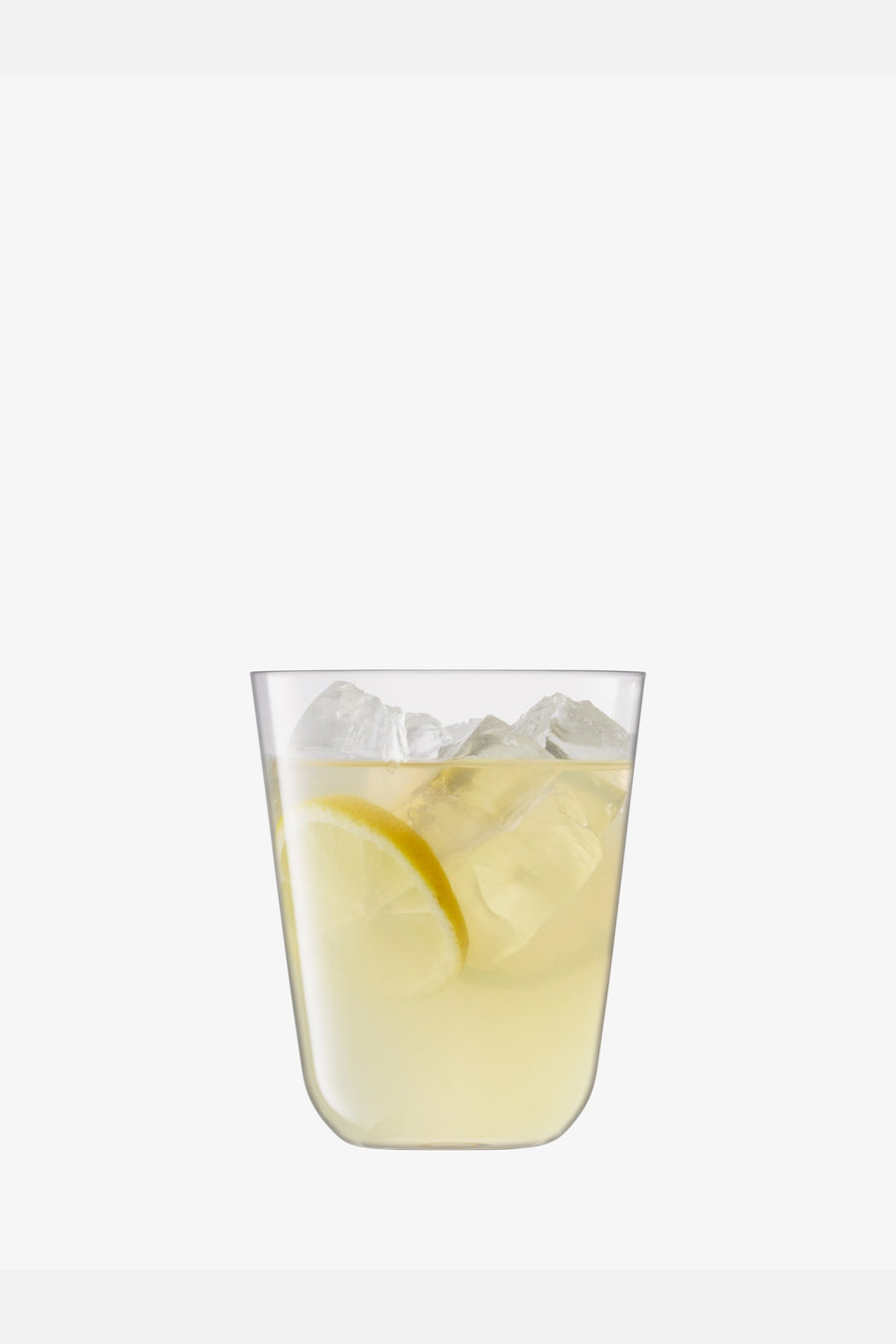 LSA International Arc Tumbler in Clear 13 Oz, Set of 4 – side view