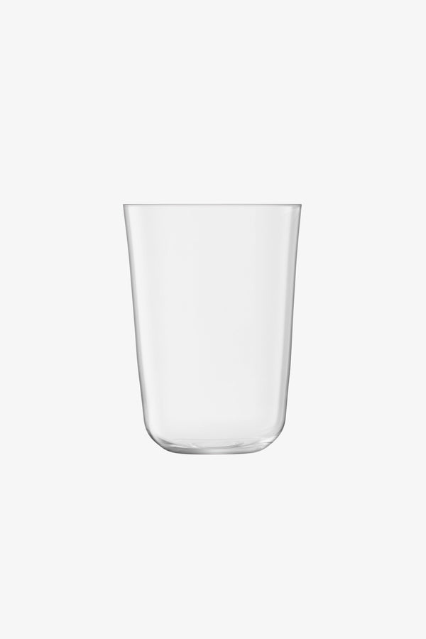 LSA International Arc Tumbler in Clear 19 Oz, Set of 4
