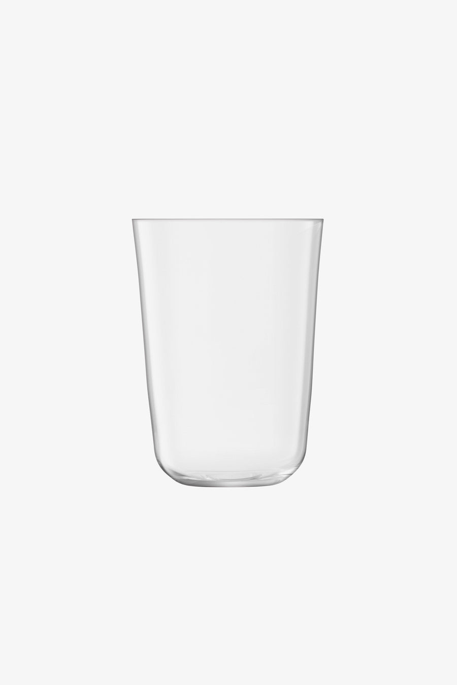LSA International Arc Tumbler in Clear 19 Oz, Set of 4 – front view