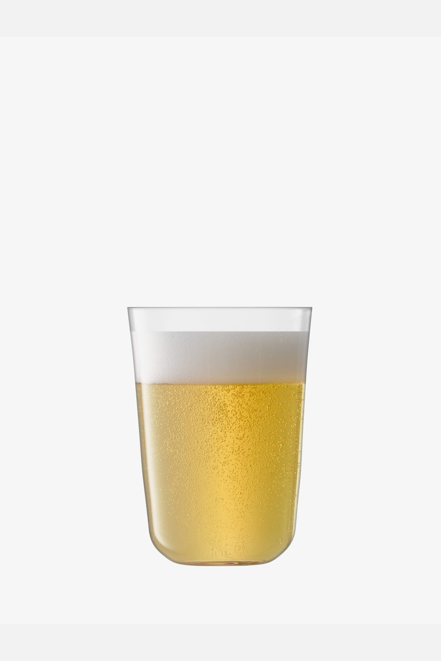 LSA International Arc Tumbler in Clear 19 Oz, Set of 4 – side view