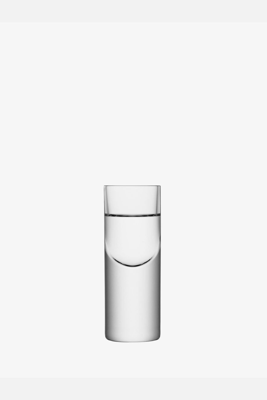 LSA International Boris Shot Glass in Clear - Set of 2 – back view