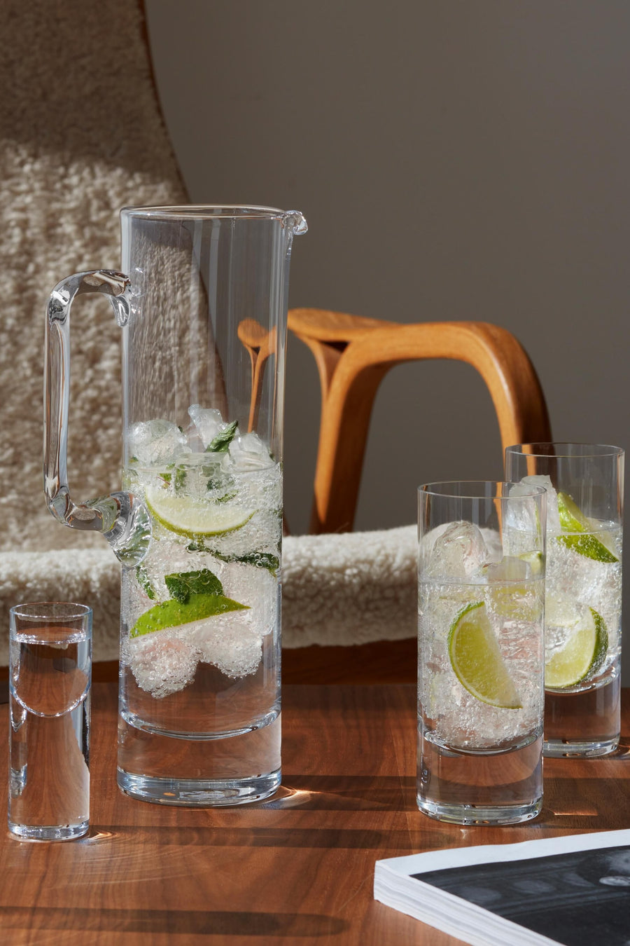 LSA International Boris Shot Glass in Clear - Set of 2 – detail