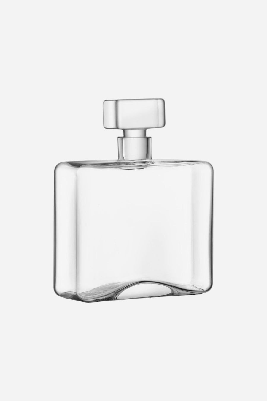 LSA International Cask Whiskey Rectangle Decanter, 34 oz – front view