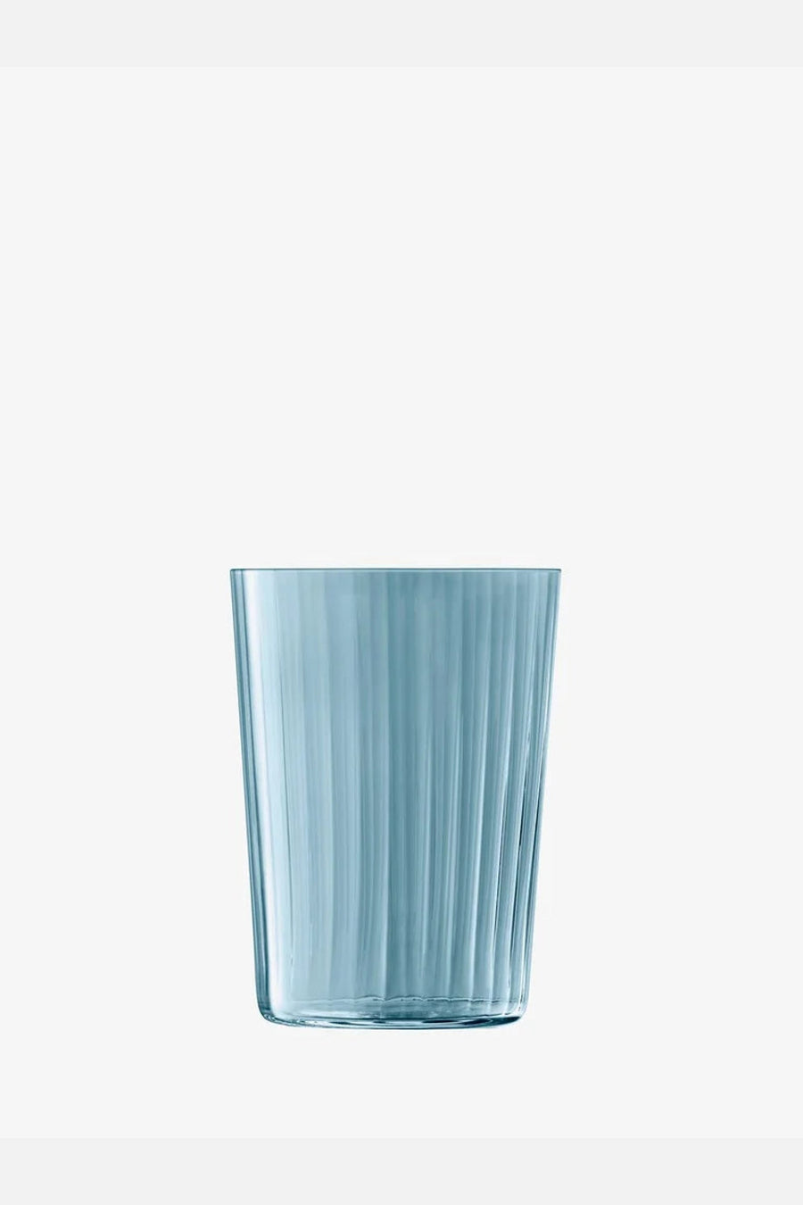 LSA International Gems Large Tumbler in Sapphire 19 Oz, Set of 4 – back view