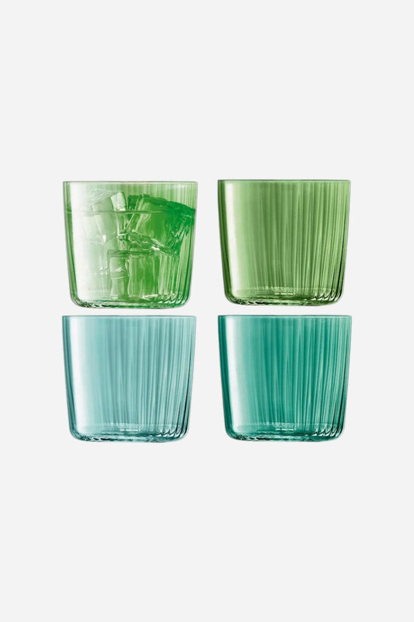 LSA International Gems Tumbler in Jade 10 Oz, Set of 4