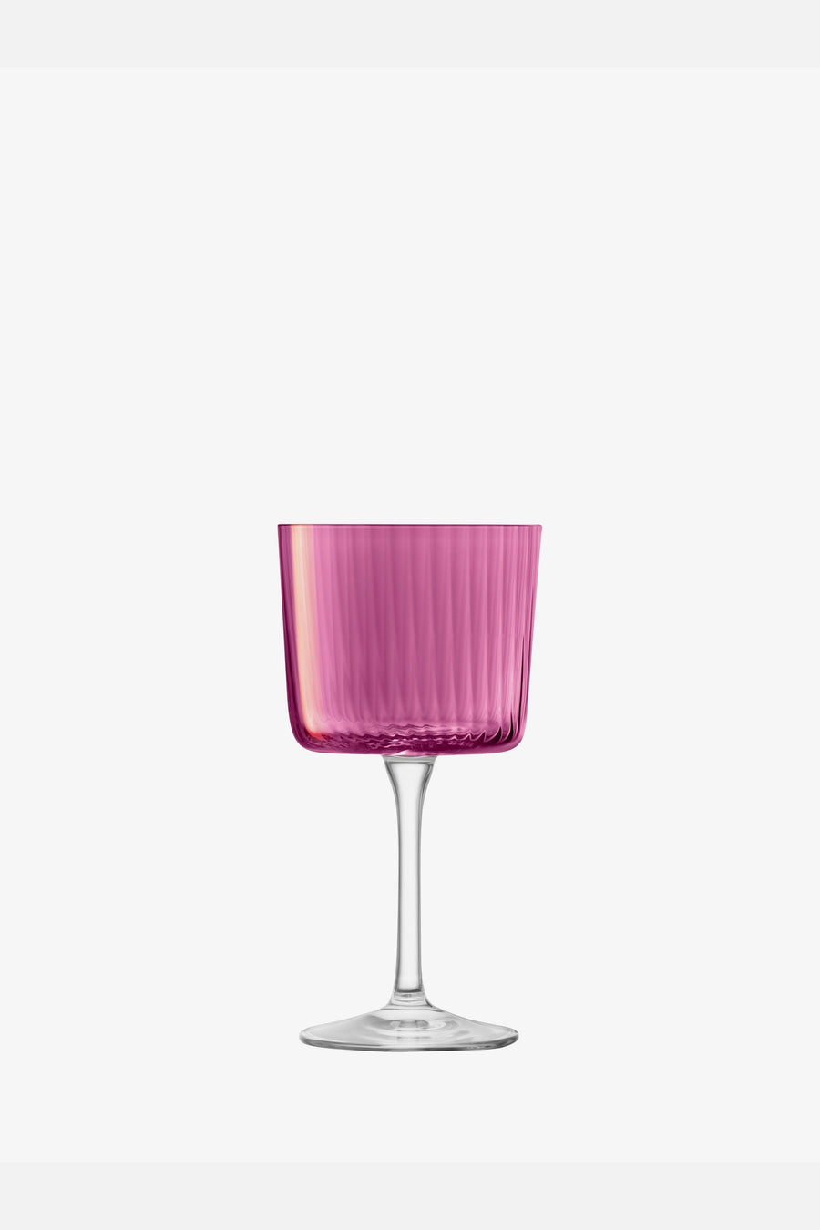 LSA International Gems Wine Glass in Garnet 8 Oz, Set of 4 – flat lay