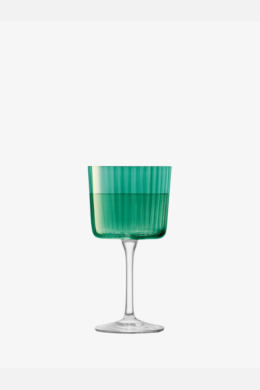 LSA International Gems Wine Glass in Jade 8 Oz, Set of 4 – alternate