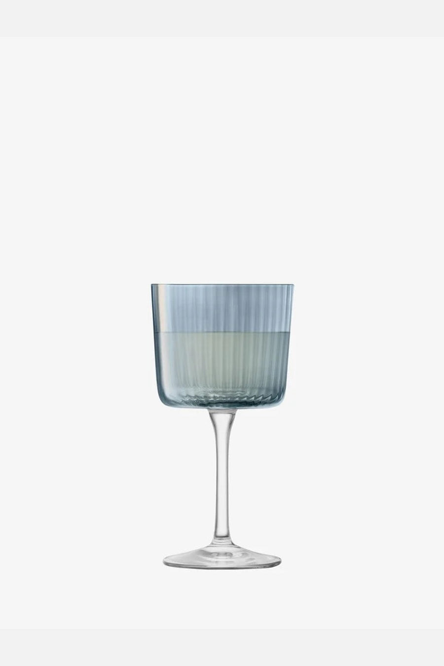 LSA International Gems Wine Glass in Sapphire 8 Oz, Set of 4 – alternate