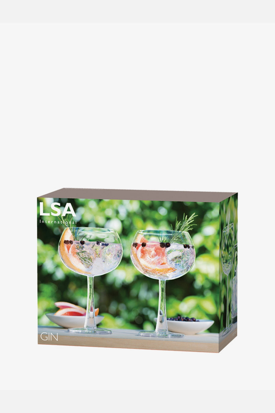 LSA International Gin Balloon Glass in Clear, Set of 2 – detail