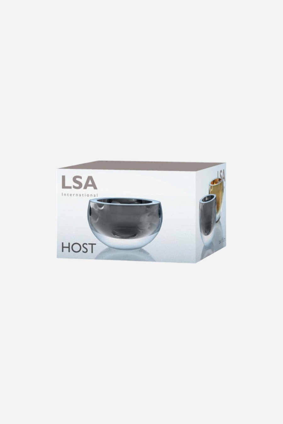 LSA International Host Bowl, Platinum 3.75" – back view