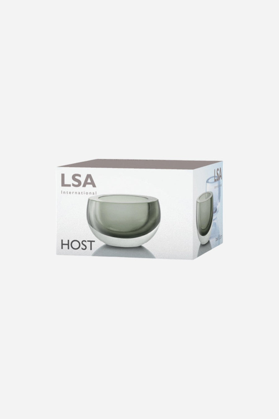 LSA International Host Bowl, Platinum 6" – back view