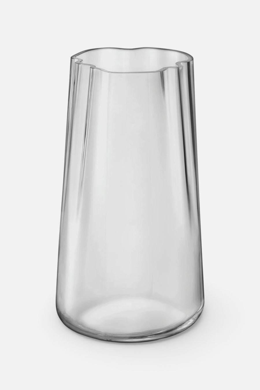 LSA International Lagoon Vase/Lantern Clear, 13.75in – front view