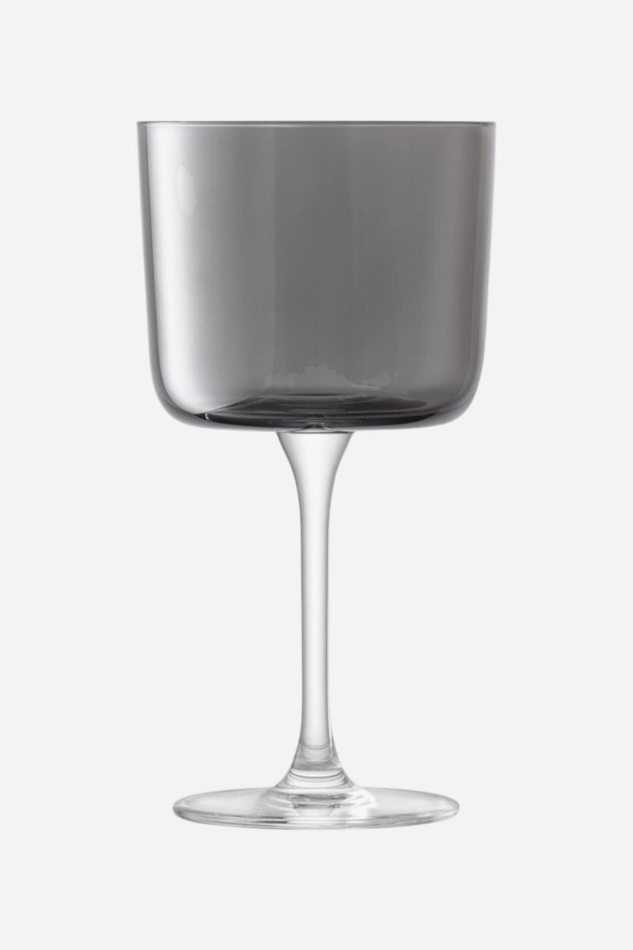 LSA International Lunar Wine Glass 8.75oz in Grey – back view