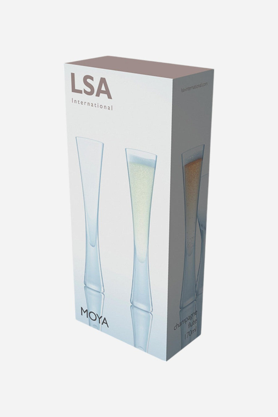 LSA International Moya Champagne Flute - Set of 2 – detail