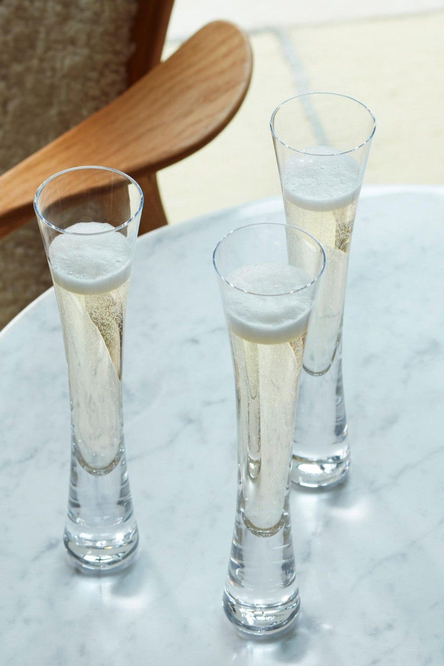 LSA International Moya Champagne Flute - Set of 2 – flat lay