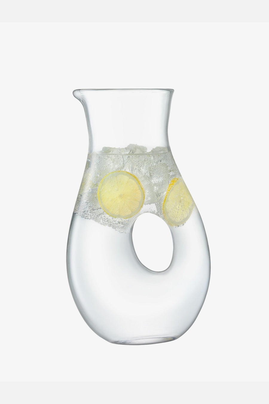 LSA International Ono Jug Clear - 76 Oz – back view