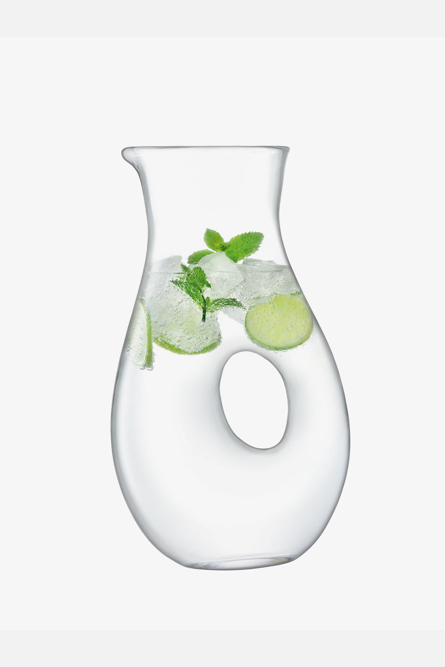 LSA International Ono Jug Clear - 76 Oz – side view