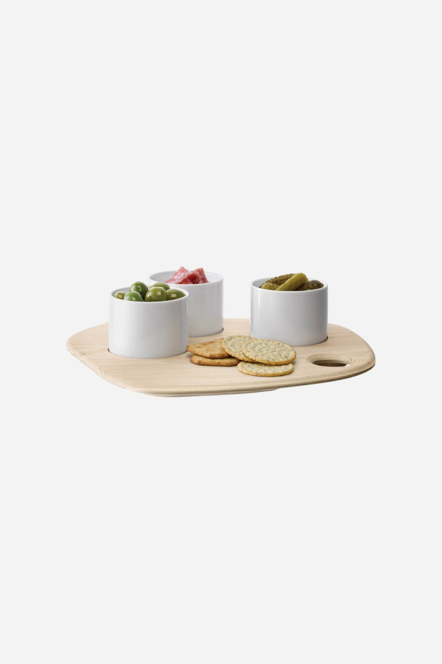 LSA International Palette Tapas Set & Ash Board - 12.5" – back view
