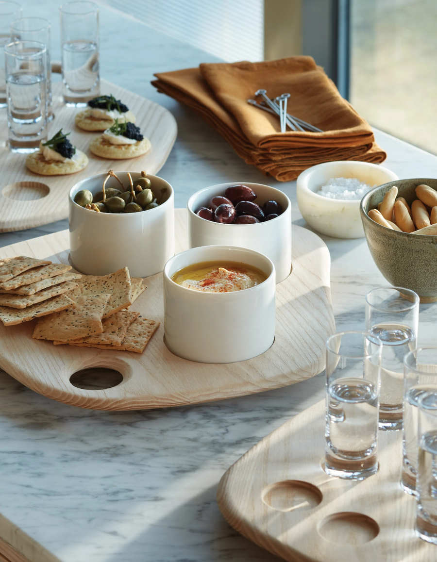 LSA International Palette Tapas Set & Ash Board - 12.5" – side view