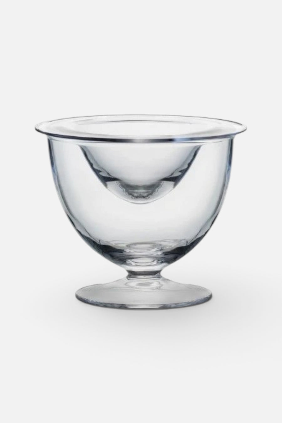 LSA International Serve Caviar Set in Clear – front view