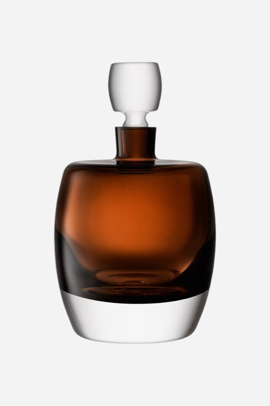 LSA International Whiskey Club Set in Peat Brown – back view