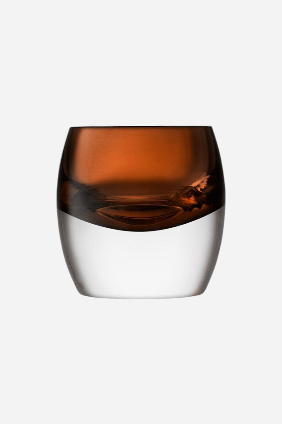 LSA International Whiskey Club Set in Peat Brown – side view