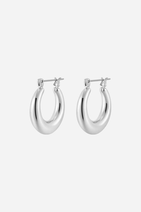 LU AJ The Mini Corey Hoops Silver