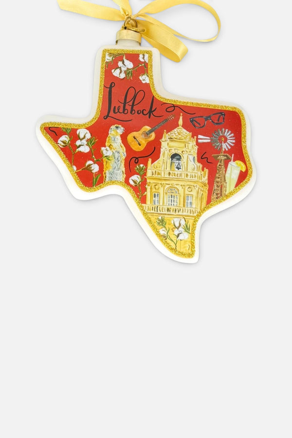 Lubbock Blown Glass Ornament by Catherine Cartie, 2026 Edition