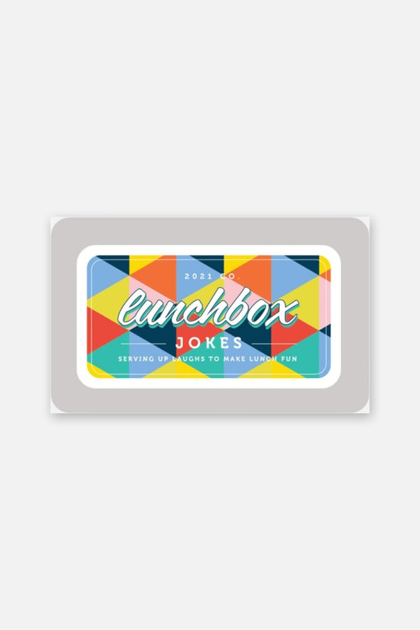 Lunchbox Jokes Set of 24 Notecards in Metal Tin
