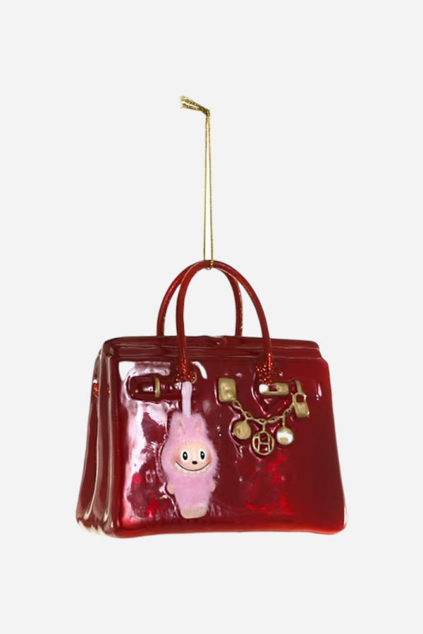 Luxe Bag with Monster Ornament