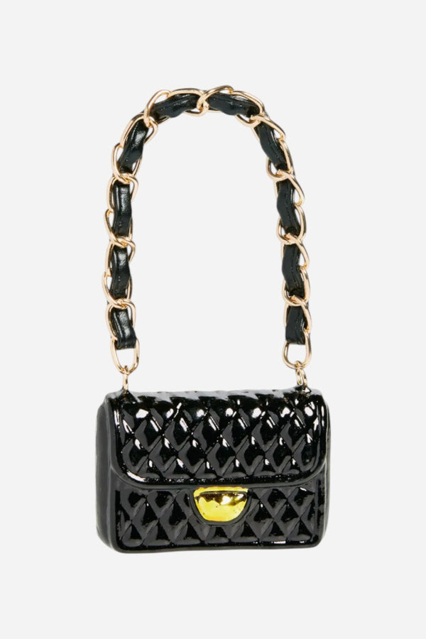 Luxury Handbag Glass Ornament