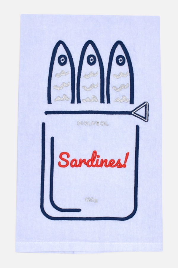 Lynen Can O'sardines Kitchen Towel