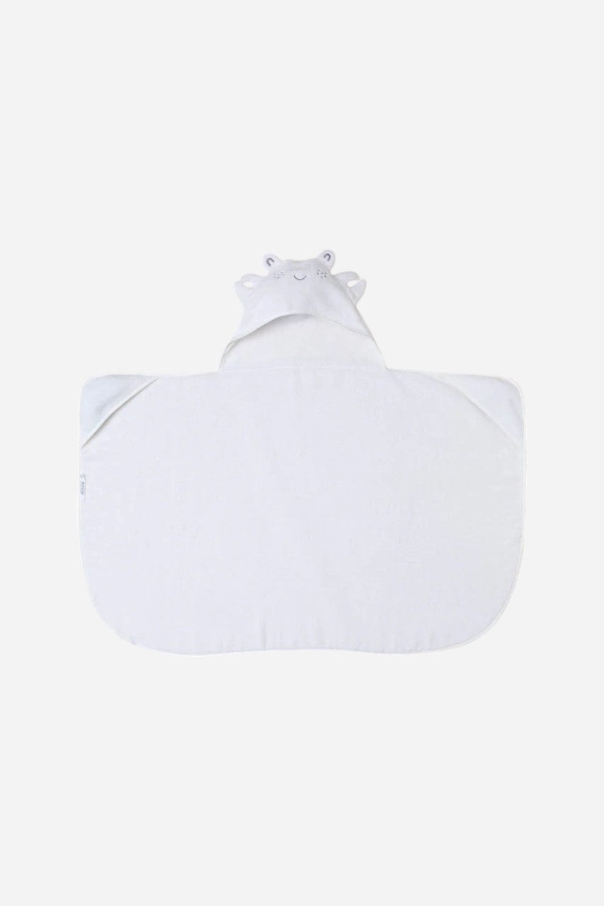 Barefoot Dreams Toddler Hood Towel/Washcloth Sea Salt