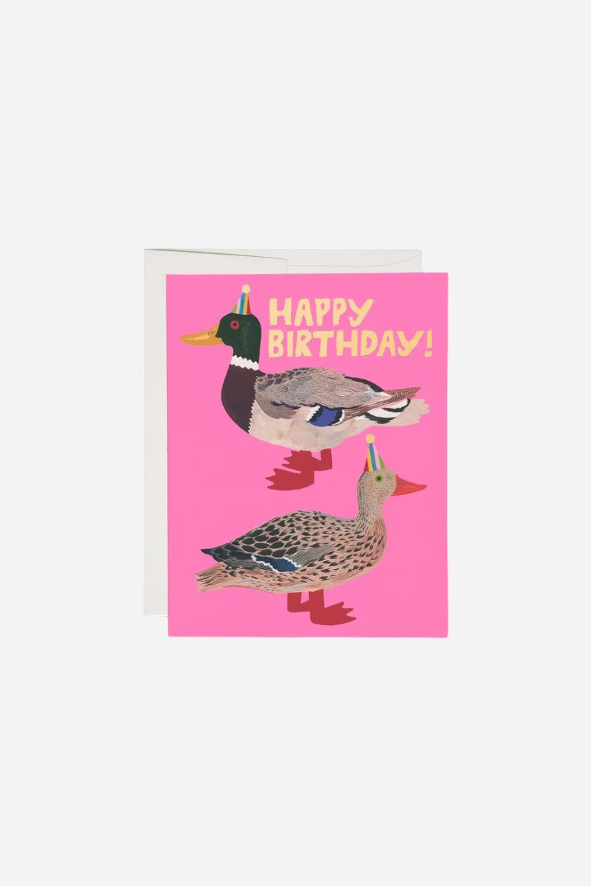 Red Cap Cards Quacky Birthday Greeting Card