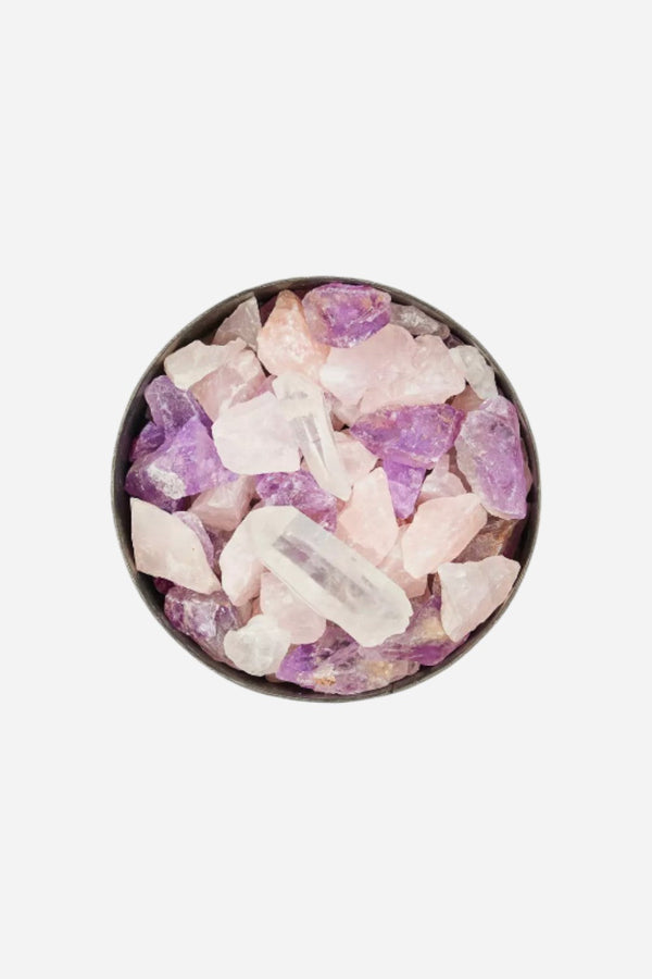 Mad et Len Pot Pourri Mineral Totem Unscented in Rose Crystal