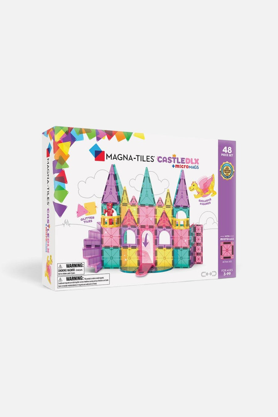 Magna-Tiles Castle DLX 48 Piece Set – alternate