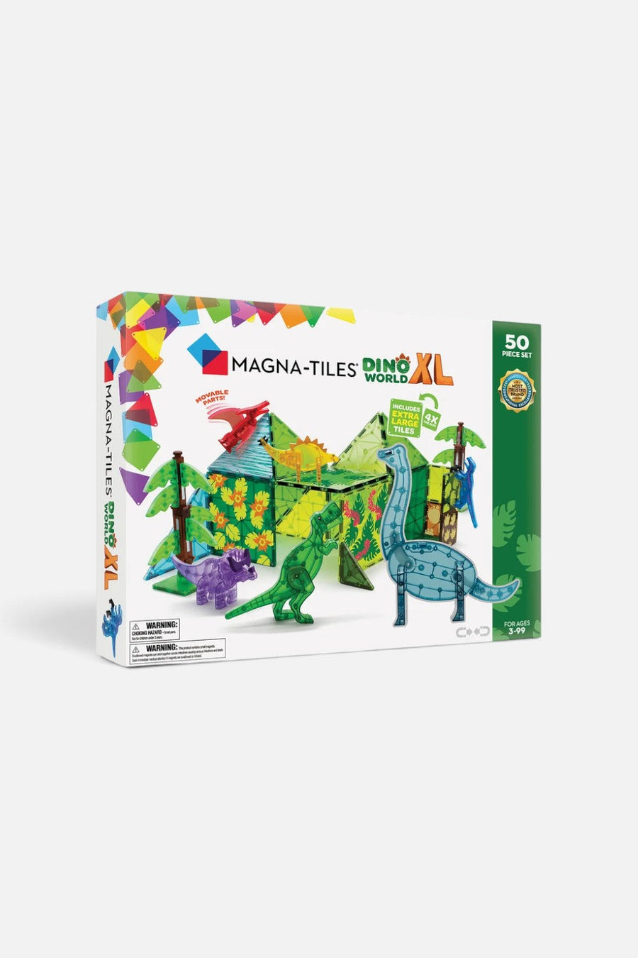 Magna-Tiles Dino World XL 50 Piece Set – alternate
