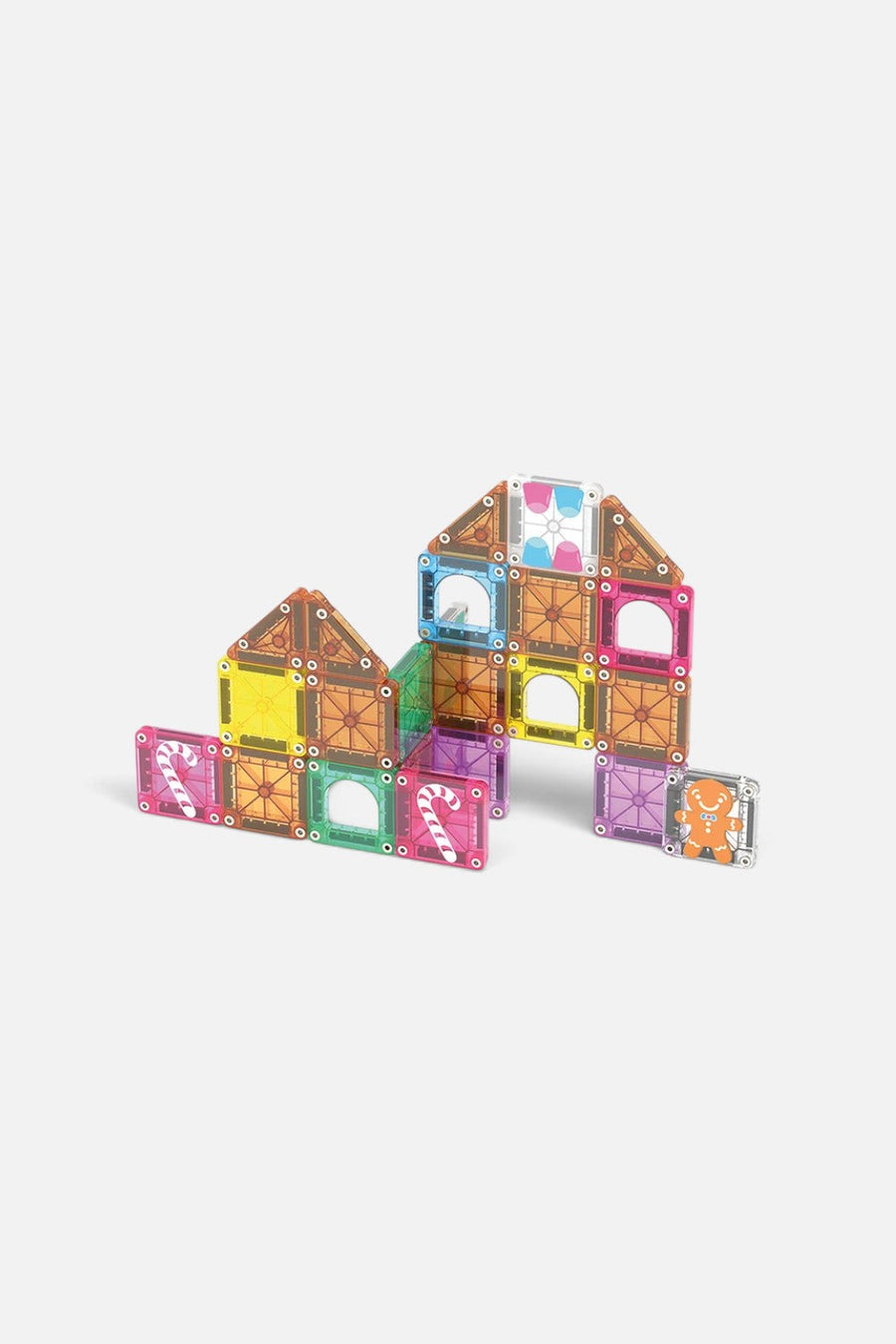 Magna-Tiles Micromags Gingerbread House 24 Piece Travel Set – alternate