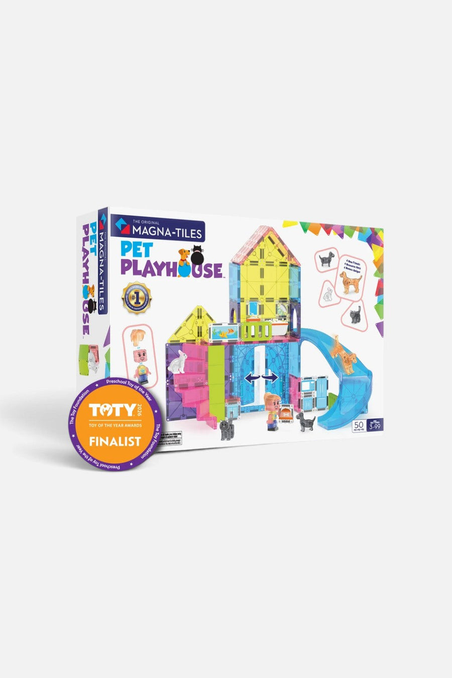 Magna-Tiles Pet Playhouse 50 Piece Set – alternate