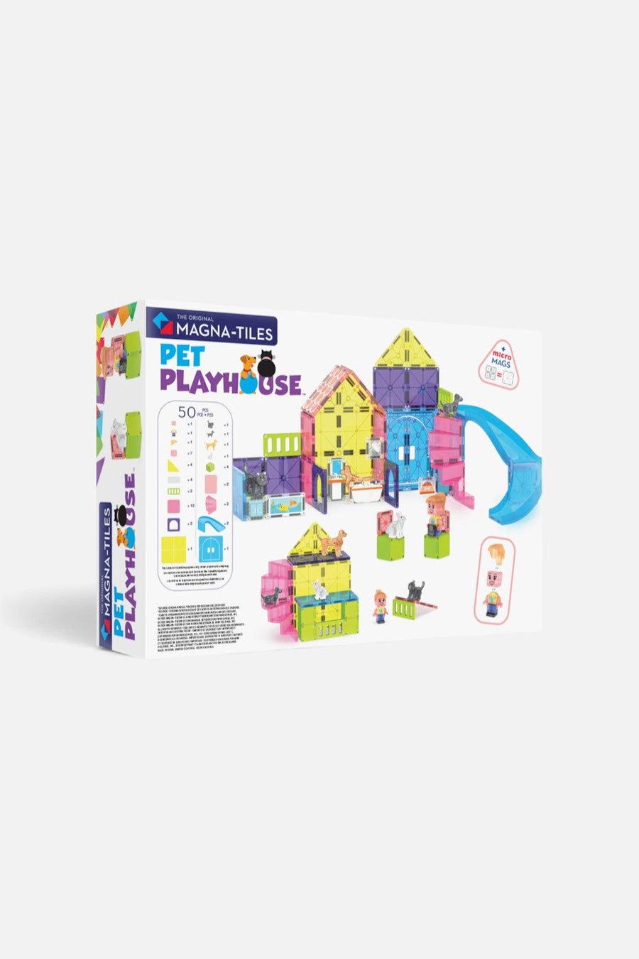 Magna-Tiles Pet Playhouse 50 Piece Set – alternate