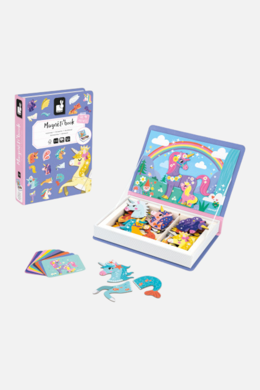 Magneti' Unicorns Book – back view