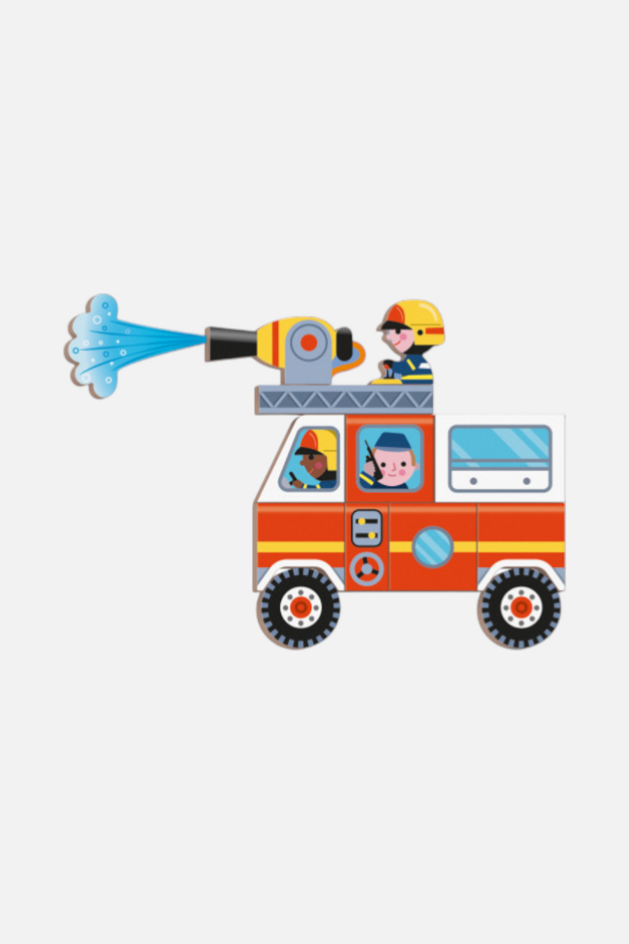 Magneti'book Firefighters – back view