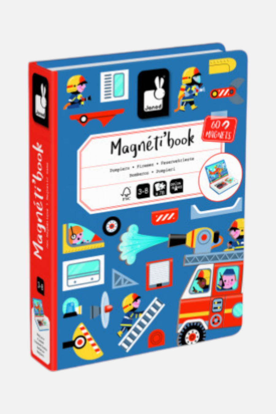 Magneti'book Firefighters – front view